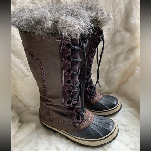 Sorel Cate the Great Womens 7 Rare Winter Boots Excellent - Picture 1 of 12